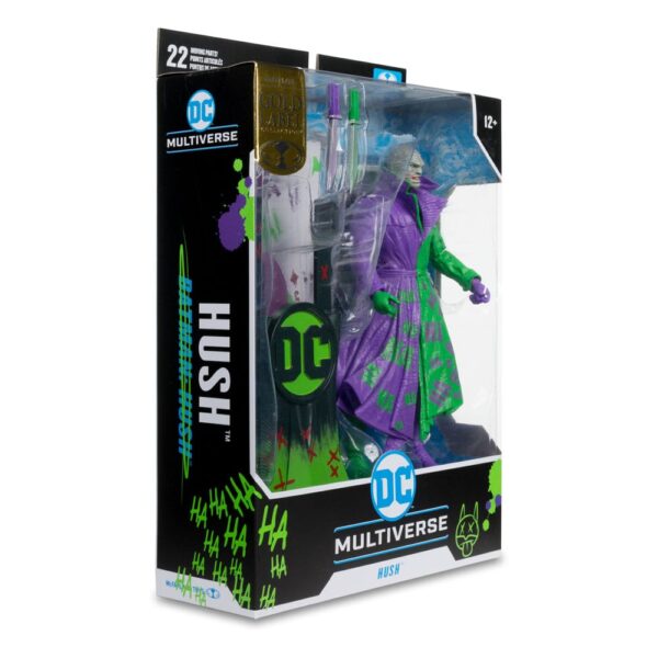 DC Multiverse Akció Figura Hush (Batman: Hush) Jokerized (Gold Label) 18 cm