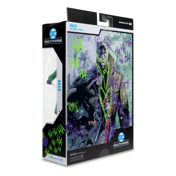DC Multiverse Akció Figura Hush (Batman: Hush) Jokerized (Gold Label) 18 cm