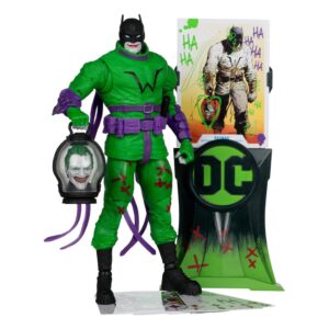 DC Multiverse Akció Figura Batman (Batman: Last Knight on Earth) Jokerized (Gold Label) 18 cm