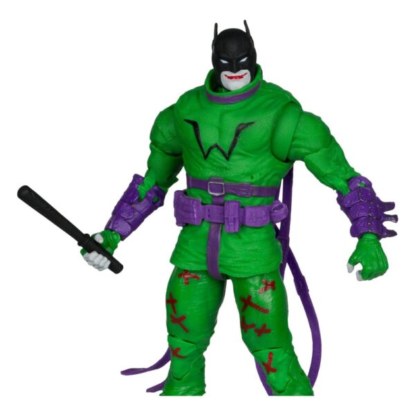 DC Multiverse Akció Figura Batman (Batman: Last Knight on Earth) Jokerized (Gold Label) 18 cm