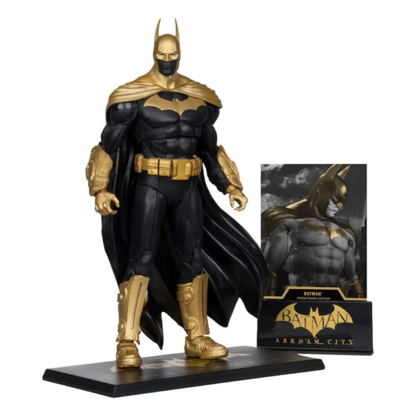 DC Multiverse Akció Figura Batman (Arkham City) Knightmare Edition (Gold Label) 19 cm