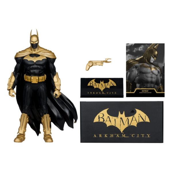 DC Multiverse Akció Figura Batman (Arkham City) Knightmare Edition (Gold Label) 19 cm