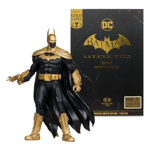DC Multiverse Akció Figura Batman (Arkham City) Knightmare Edition (Gold Label) 19 cm