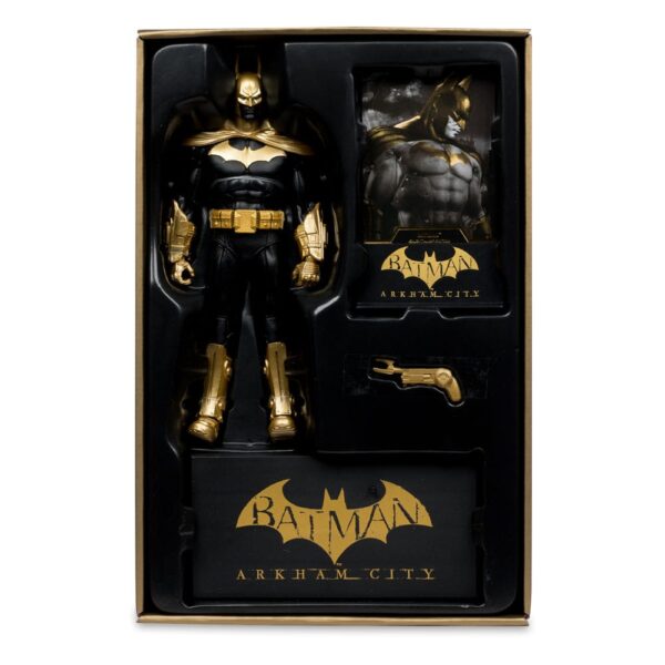 DC Multiverse Akció Figura Batman (Arkham City) Knightmare Edition (Gold Label) 19 cm