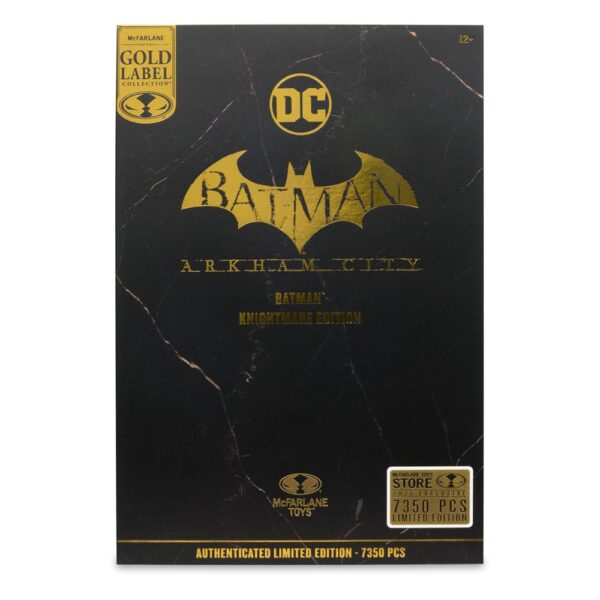 DC Multiverse Akció Figura Batman (Arkham City) Knightmare Edition (Gold Label) 19 cm