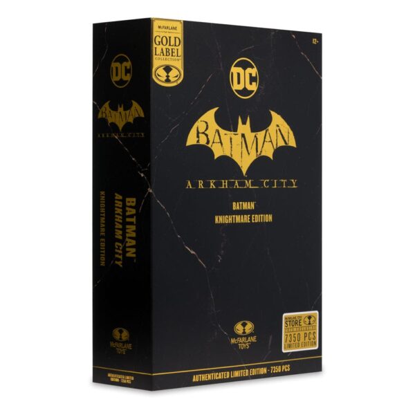 DC Multiverse Akció Figura Batman (Arkham City) Knightmare Edition (Gold Label) 19 cm