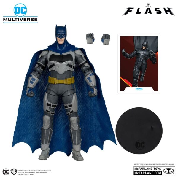 The Flash DC Multiverse Akció Figura Batman (Platinum Edition) 18 cm