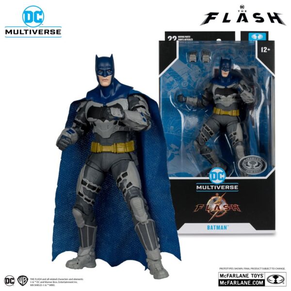 The Flash DC Multiverse Akció Figura Batman (Platinum Edition) 18 cm