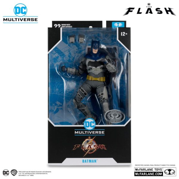 The Flash DC Multiverse Akció Figura Batman (Platinum Edition) 18 cm