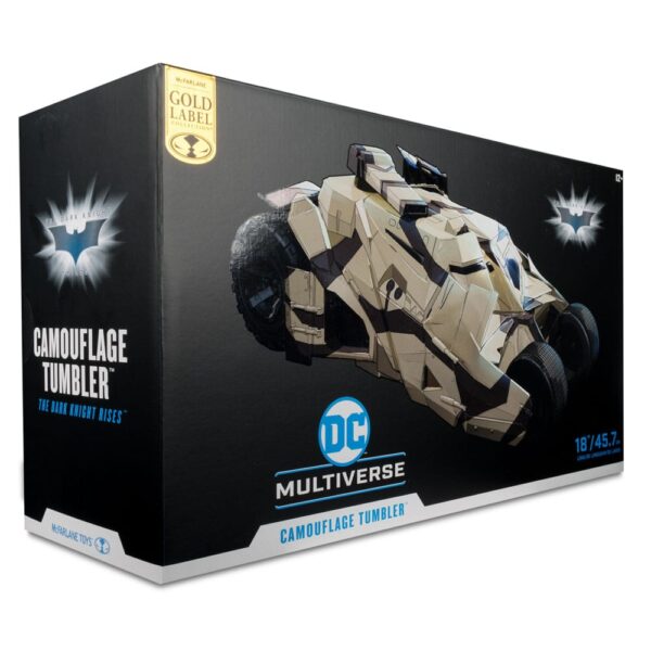 DC Multiverse Jármű Tumbler Camouflage (The Dark Knight Rises) (Gold Label) 45 cm