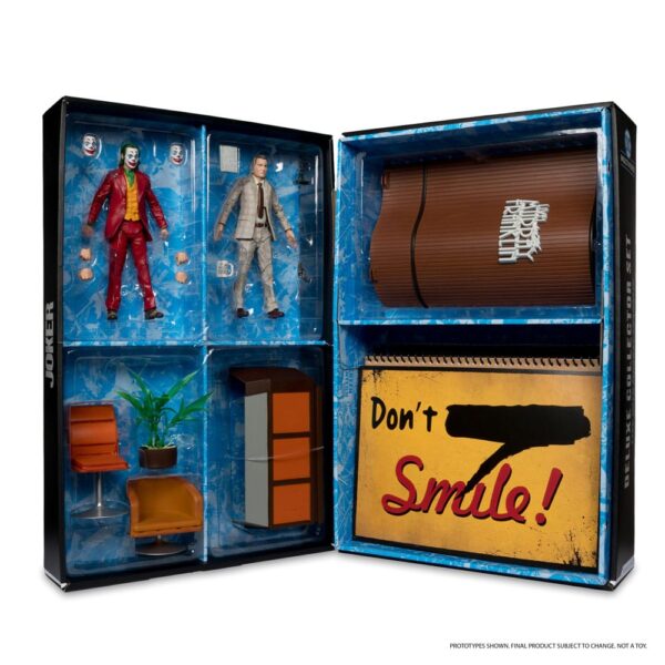 Joker DC Multiverse (Joker Movie) Deluxe Colllector Akció Figura The Joker (Live with Murray Franklin) Limited Edition 18 cm