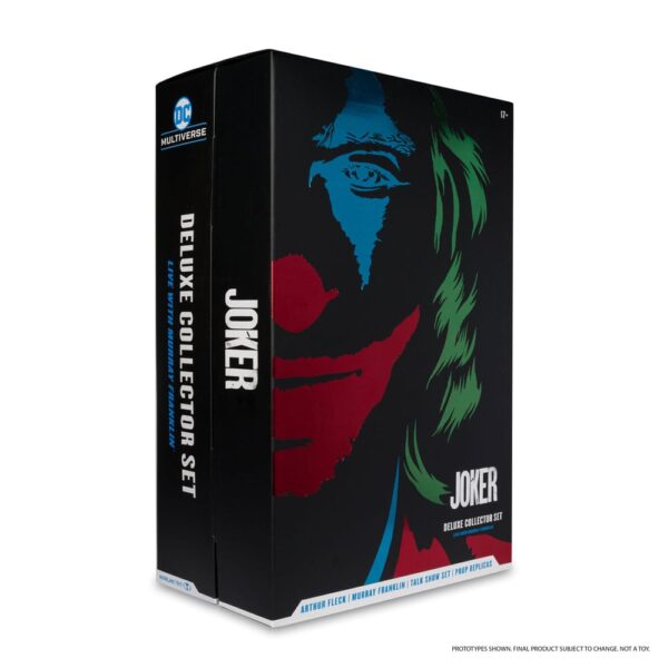 Joker DC Multiverse (Joker Movie) Deluxe Colllector Akció Figura The Joker (Live with Murray Franklin) Limited Edition 18 cm