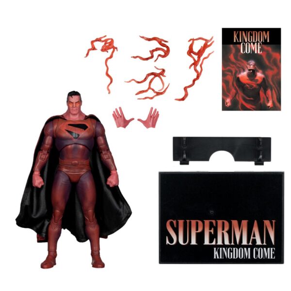 DC Multiverse McFarlane Cover Recreations Akció Figura Superman (Kingdom Come) (Gold Label) 18 cm