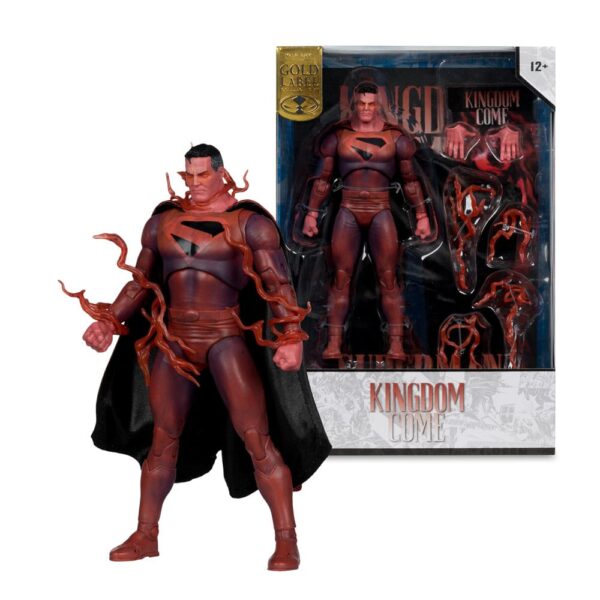 DC Multiverse McFarlane Cover Recreations Akció Figura Superman (Kingdom Come) (Gold Label) 18 cm