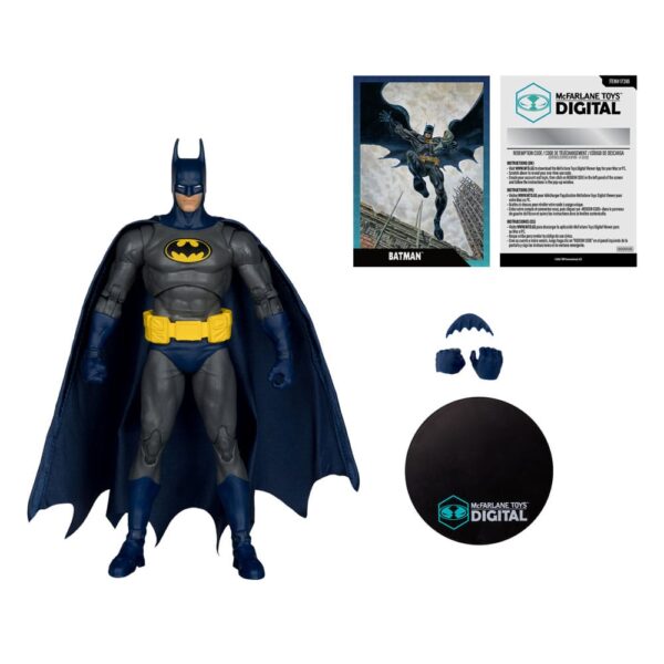 DC Direct McFarlane Toys Digital Akció Figura Batman (No Man's Land) 19 cm