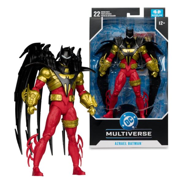 DC Multiverse Akció Figura Azrael Batman (Knightquest) 19 cm