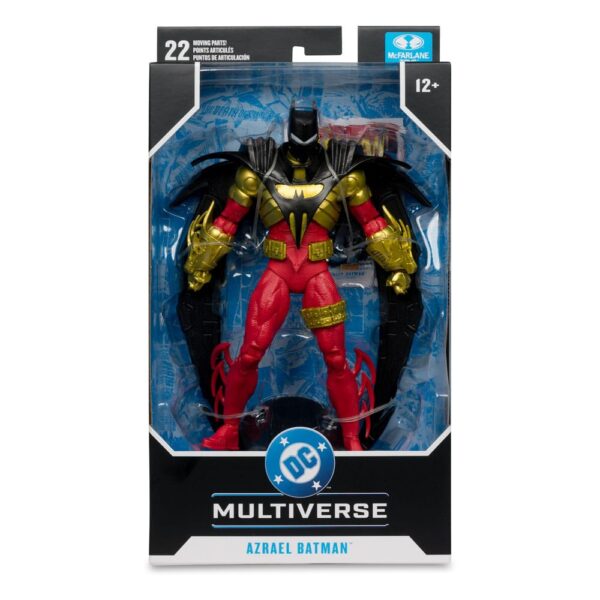 DC Multiverse Akció Figura Azrael Batman (Knightquest) 19 cm