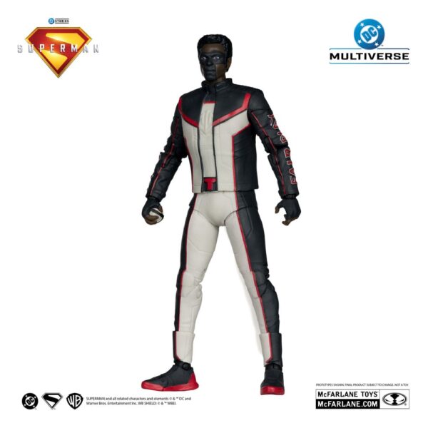 Superman (2025) DC Multiverse Deluxe Theatrical Edition Akció Figura Mr. Terrific (Red Platinum Edition) 18 cm