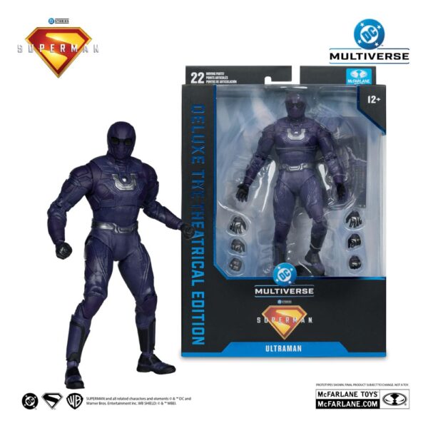 Superman (2025) DC Multiverse Deluxe Akció Figura Ultraman 18 cm