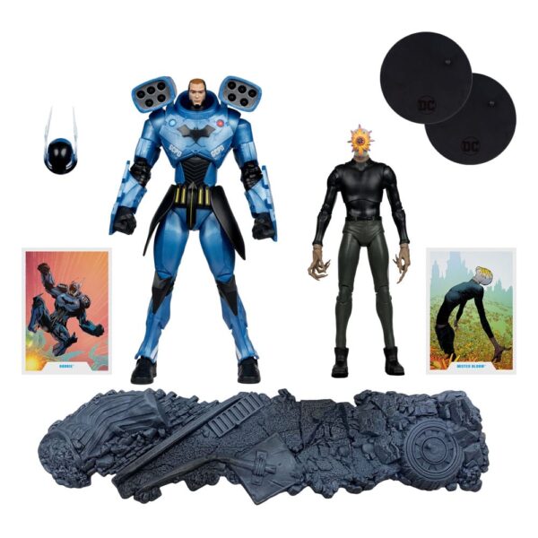 DC Multiverse Akció Figura 2-Pack Rookie & Mr. Bloom (Batman: Endgame) (Gold Label) (SDCC) 18 cm