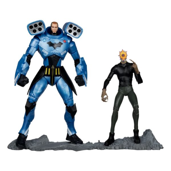 DC Multiverse Akció Figura 2-Pack Rookie & Mr. Bloom (Batman: Endgame) (Gold Label) (SDCC) 18 cm