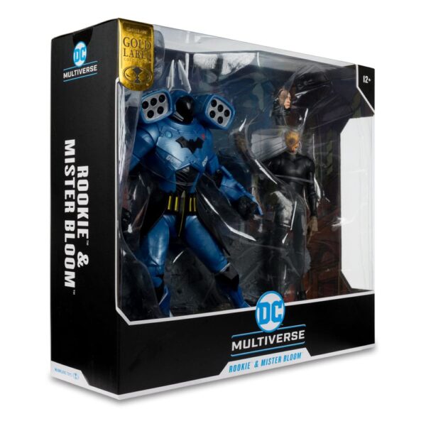 DC Multiverse Akció Figura 2-Pack Rookie & Mr. Bloom (Batman: Endgame) (Gold Label) (SDCC) 18 cm