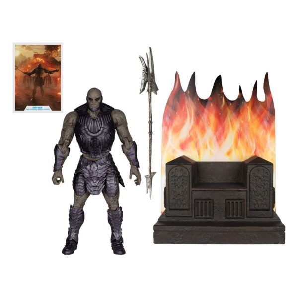 Zack Snyder's Justice League DC Multiverse Mega Akció Figura Darkseid with Throne (Gold Label) 24 cm