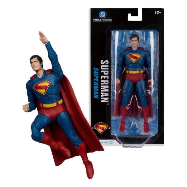 Superman (2025) DC Multiverse Akció Figura Superman18 cm