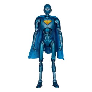 Superman (2025) DC Multiverse Deluxe Akció Figura Superman Robot (Red Platinum Edition) 18 cm