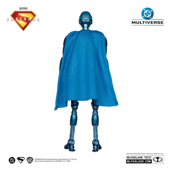 Superman (2025) DC Multiverse Deluxe Akció Figura Superman Robot (Red Platinum Edition) 18 cm
