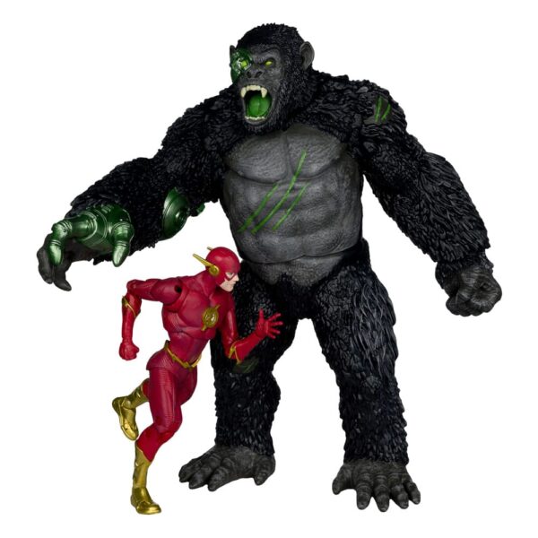 DC Multiverse Akció Figura 2-Pack Flash vs. Titano 18 cm