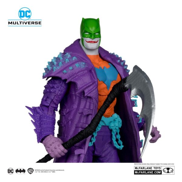 DC Multiverse Akció Figura Batman (Dark Nights: Death Metal) Jokerized (Gold Label) 18 cm