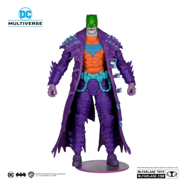 DC Multiverse Akció Figura Batman (Dark Nights: Death Metal) Jokerized (Gold Label) 18 cm