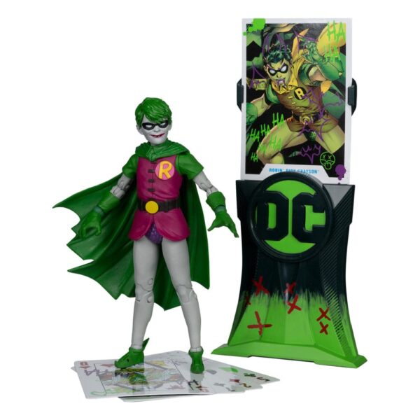 DC Rebirth DC Multiverse Akció Figura Robin (Dick Grayson) (Jokerized) (Gold Label) 18 cm