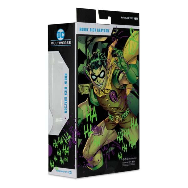 DC Rebirth DC Multiverse Akció Figura Robin (Dick Grayson) (Jokerized) (Gold Label) 18 cm