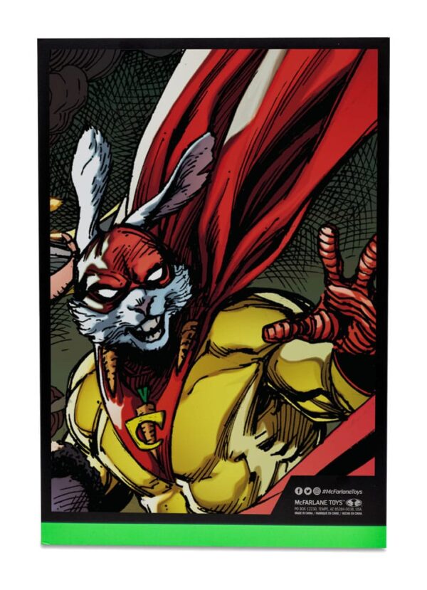 DC Multiverse Akció Figura Captain Carrot (Justice League Incarnate) Glow In The Dark Edition (Gold Label) 18 cm