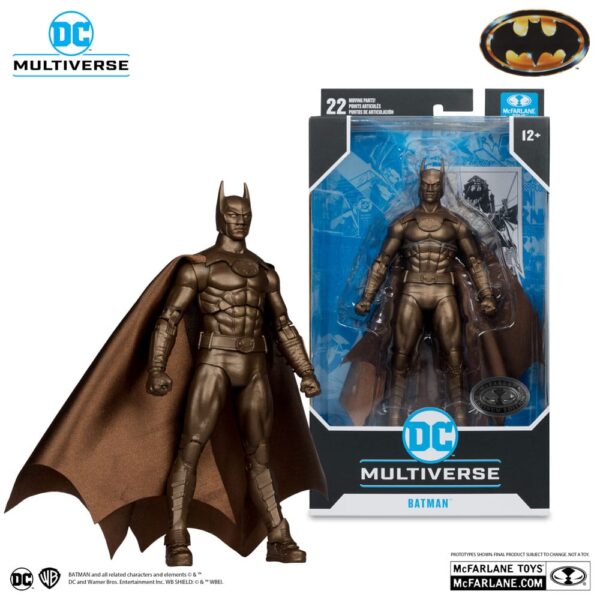 Batman (1989) DC Multiverse Akció Figura Batman (Platinum Edition) 18 cm