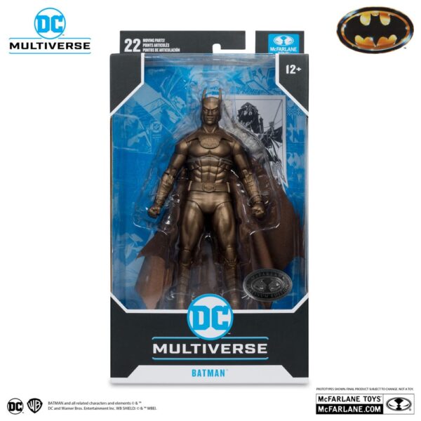 Batman (1989) DC Multiverse Akció Figura Batman (Platinum Edition) 18 cm