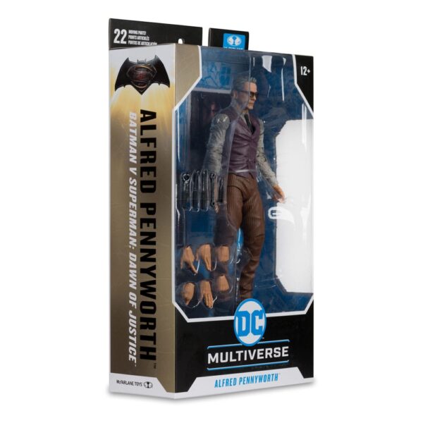 Batman v Superman: Dawn of Justice DC Multiverse Akció Figura Alfred Pennyworth 18 cm