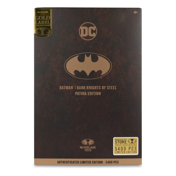 DC Multiverse Akció Figura Batman (Dark Knights of Steel) (Gold Label) 18 cm