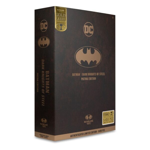 DC Multiverse Akció Figura Batman (Dark Knights of Steel) (Gold Label) 18 cm