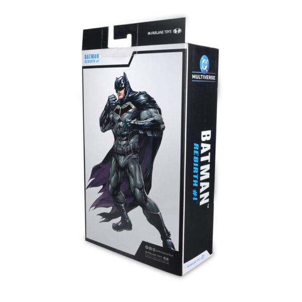 DC Rebirth DC Multiverse Akció Figura Batman (Gold Label) 18 cm