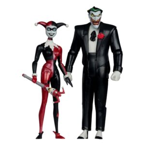 Batman: The Animated Series DC Direct Akció Figuras Harley Quinn & The Joker (Mad Love) (Gold Label) 18 cm