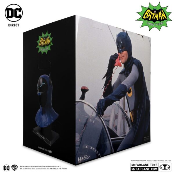 Batman 1966 DC Direct Replika 1/1 Batman Cowl 53 cm