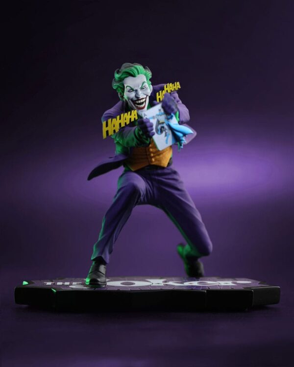 DC Direct The Joker: Purple Craze Szobor 1/10 The Joker by Neal Adams 14 cm