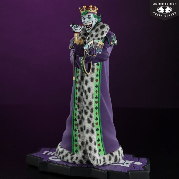 DC Direct Szobor 1/10 The Joker Purple Craze: The Joker by Ed McGuiness 19 cm