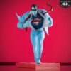 DC Direct Szobor 1/10 Superman Red and Blue: Superman by Clayton Henry Limited Edition 16 cm