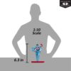 DC Direct Szobor 1/10 Superman Red and Blue: Superman by Clayton Henry Limited Edition 16 cm