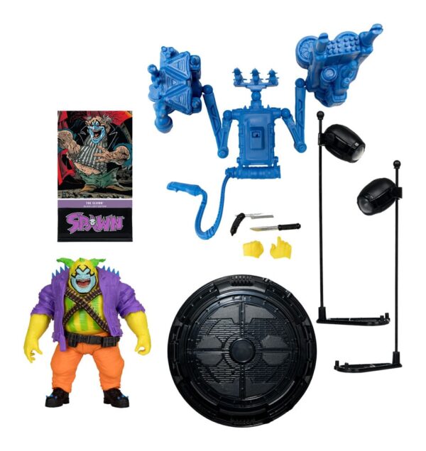 Spawn Akció Figura The Clown (Black Light Edition) (Gold Label) 30 cm