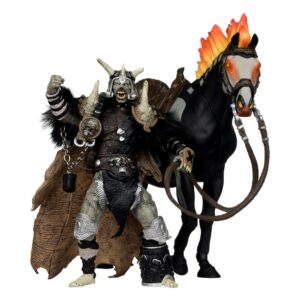 Spawn Akció Figura Bloodaxe with Horse (Spawn: The Dark Ages) (McFarlane Toys 30th Anniversary) (Gold Label) 18 cm